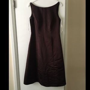 David’s Bridal Brown Bridesmaid dress